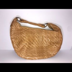 Cole Haan woven leather bag